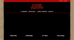 Desktop Screenshot of pikorteatro.com