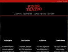 Tablet Screenshot of pikorteatro.com